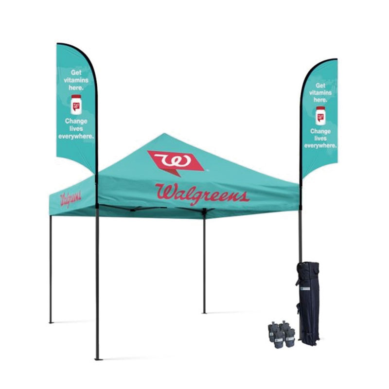 Custom Printed Trade Show Advertising Canopy Tents Roof Summer Exhibition Promotion Display